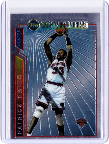1996-97 Topps - Mystery Finest - Bordered #M17 Patrick Ewing