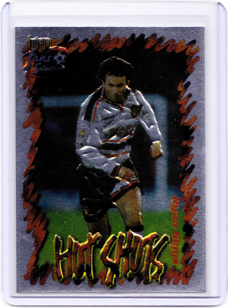1999 Futera Fans Selection Manchester United - Foil Embossed #52 Hot Shots - Ryan Giggs