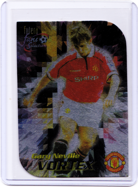 1999 Futera Fans Selection Manchester United - Vortex #V4 Gary Neville