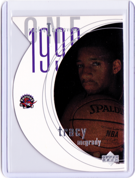 1997-98 Upper Deck - Rookie Discovery I #R9  Tracy McGrady