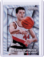 2014-15 Panini Prizm - Blue Wave Prizms #180 Drazen Petrovic