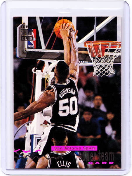 1993-94 Topps Stadium Club - Super Teams #24 San Antonio Spurs Team