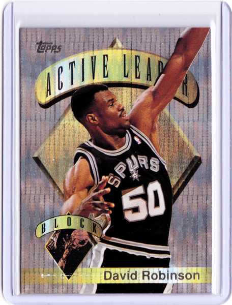 1995-96 Topps - Power Boosters #5 David Robinson