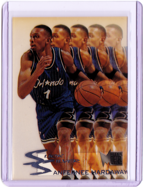 1995-96 Fleer Metal - Slick Silver #2 Anfernee Hardaway