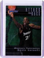 2000-01 Fleer Game Time - Attack The Rack #7 AR Kevin Garnett