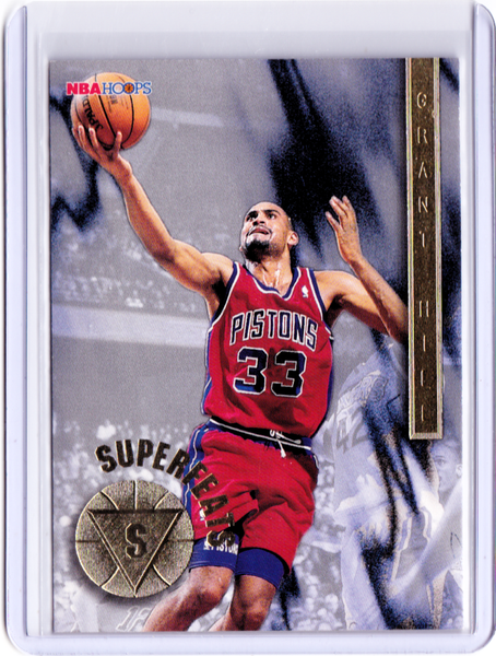 1996-97 NBA Hoops - Superfeats #3 Grant Hill