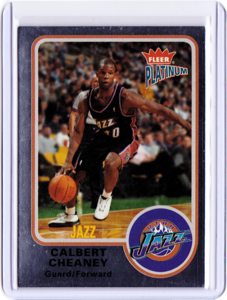 2002-03 Fleer Platinum - Finish #116 Calbert Cheaney /100
