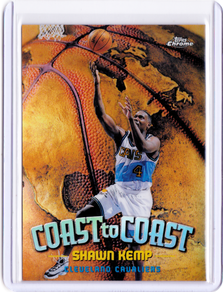 1998-99 Topps Chrome - Coast to Coast - Refractor #CC10 Shawn Kemp