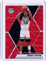 2019-20 Panini Mosaic - Tmall Red Wave Prizm #201  Rookies - Jarrett Culver