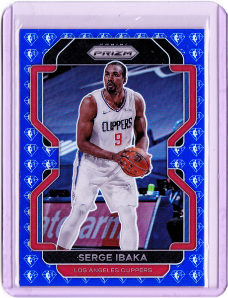 2021-22 Panini Prizm - NBA 75th Anniversary Prizm #18 Serge Ibaka