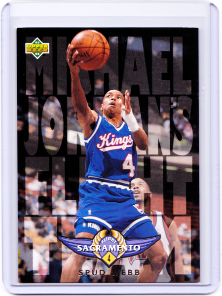 1993-94 Upper Deck - Michael Jordan's Flight Team #FT19 Spud Webb