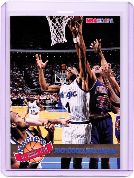 1993-94 NBA Hoops - Magic's All-Rookie Team #3  Anfernee Hardaway