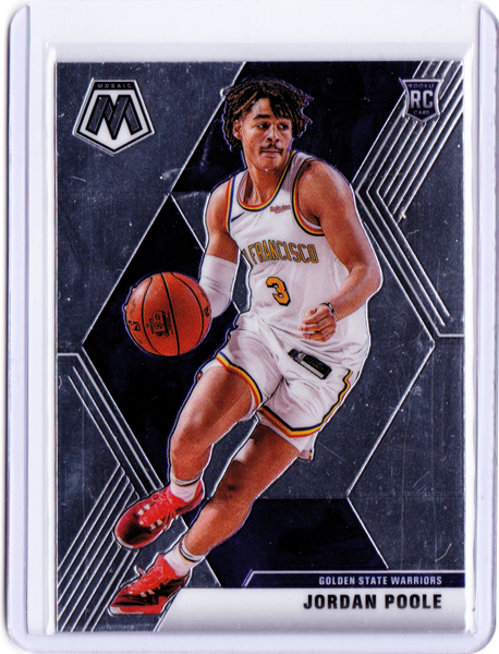 2019-20 Panini Mosaic #228 Jordan Poole RC