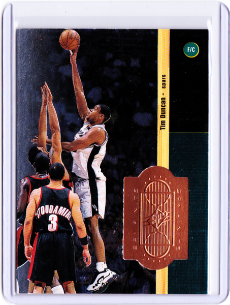 1998-99 SPx Finite #68 Tim Duncan /10,000