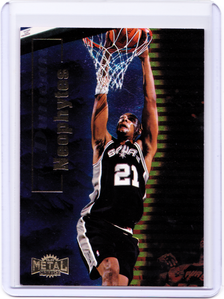 1998-99 Metal Universe - Neophytes #13 NE Tim Duncan