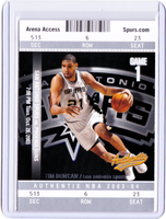 2003-04 Fleer Authentix #7 Tim Duncan