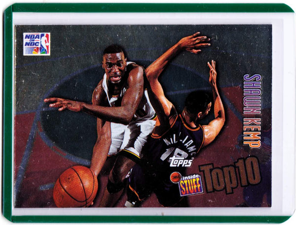 1997-98 Topps - Inside Stuff Top 10 #IS7 Shawn Kemp