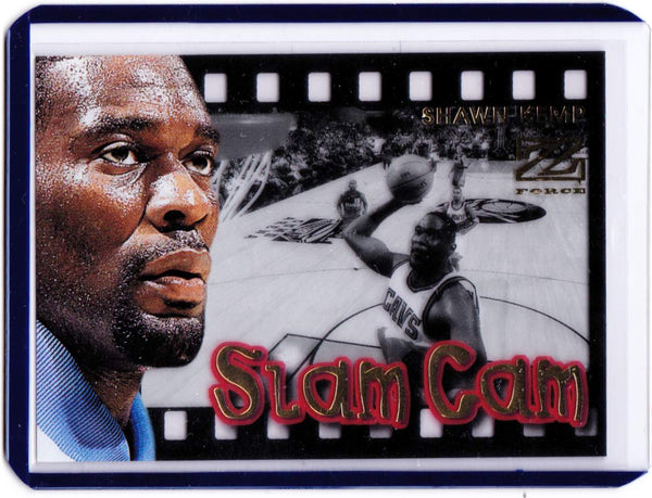 1997-98 Skybox Z-Force - Slam Cam #6SC Shawn Kemp