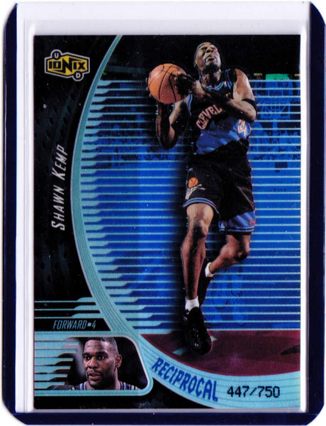 1998-99 Upper Deck Ionix - Reciprocal #R16 Shawn Kemp /750