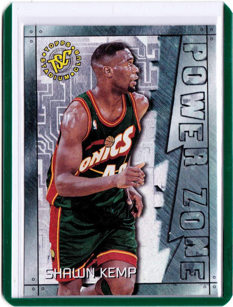 1995-96 Topps Stadium Club - Power Zone #PZ9 Shawn Kemp