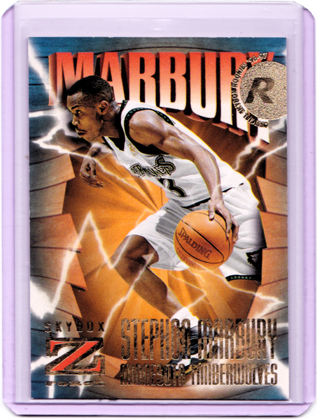 1996-97 Skybox Z Force #156  Stephon Marbury RC