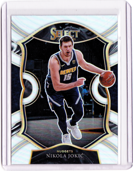 2020-21 Panini Select - Silver Prizm #58 Nikola Jokic