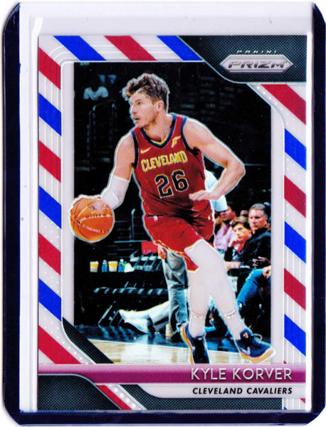 2018-19 Panini Prizm - Red White & Blue Prizm #200 Kyle Korver