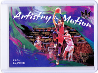 2021-22 Panini Court Kings - Artistry in Motion #14 Zach Lavine