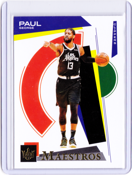 2020-21 Panini Court Kings - Maestros #24 - Paul George