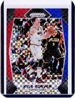 2017-18 Panini Prizm - Red, White & Blue Prizms #199 Kyle Korver