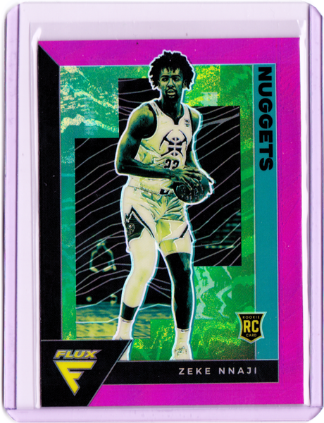 2020-21 Panini Flux -Pink #247 Zeke Nnaji RC