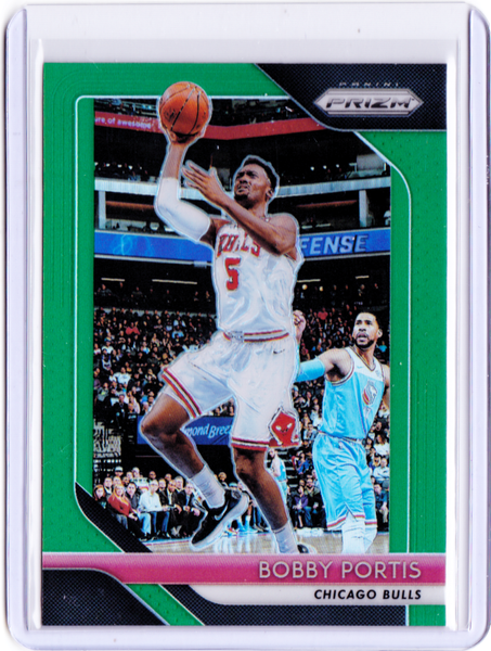 2018-19 Panini Prizm - Green Prizm #140 Bobby Portis