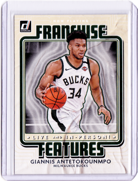 2020-21 Panini Donruss - Franchise Features #17 Giannis Antetokounmpo