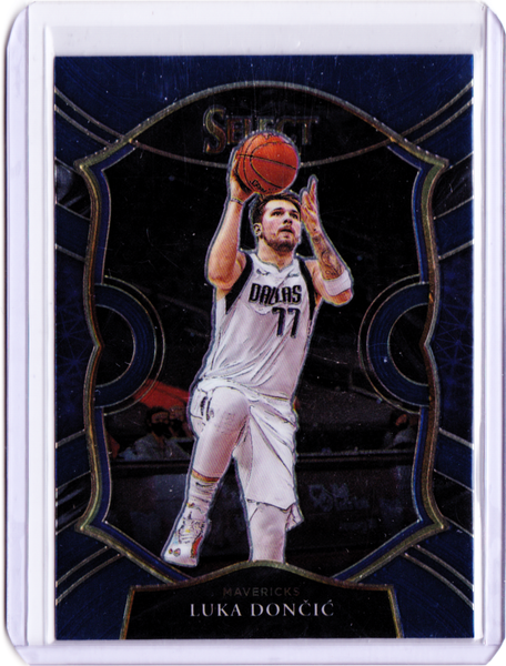 2020-21 Panini Select - Retail Blue #15 Concourse - Luka Doncic