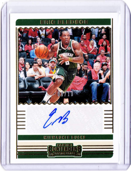 2019-20 Panini Contenders - Contenders Autographs - Gold #CA-EBS Eric Bledsoe /10