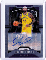 2019-20 Panini Prizm - Signatures #103 DeMarcus Cousins