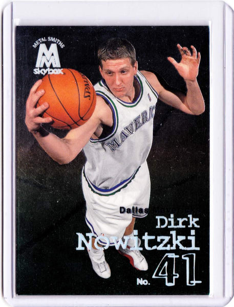 1998-99 Skybox Molten Metal #35 Dirk Nowitzki RC