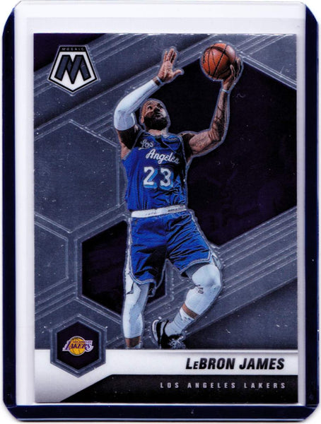 2020-21 Panini Mosaic #81 LeBron James