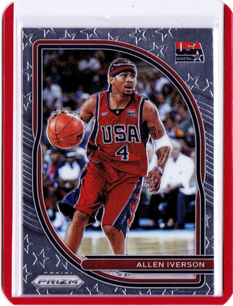 2020-21 Panini Prizm - USA Basketball #1 - Allen Iverson