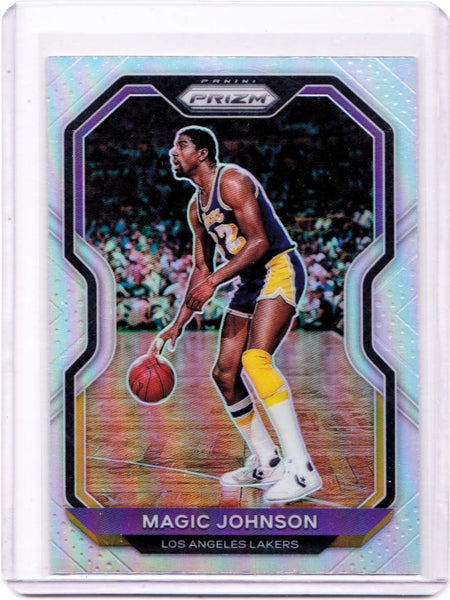 2020-21 Panini Prizm - Silver Prizm #219 Magic Johnson