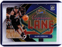 2020-21 Panini Donruss Optic - Express Lane #9 Allen Iverson