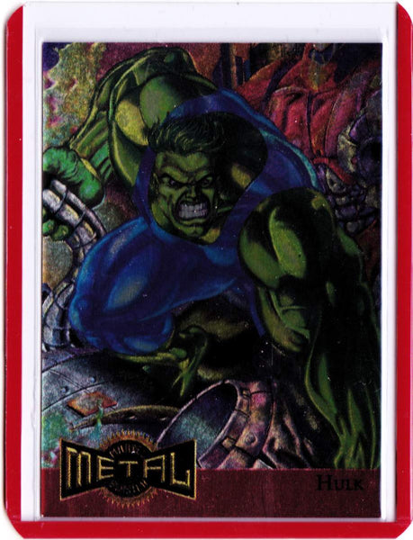 1995 Fleer Marvel Metal - Metal Blasters #5 Hulk