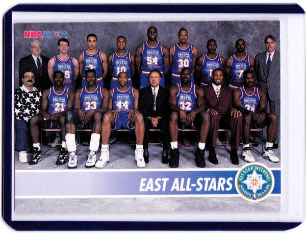 1994-95 NBA Hoops #237 NBA East All-Star Team Team
