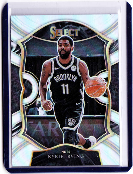 2020-21 Panini Select - Silver Prizm #42 Kyrie Irving