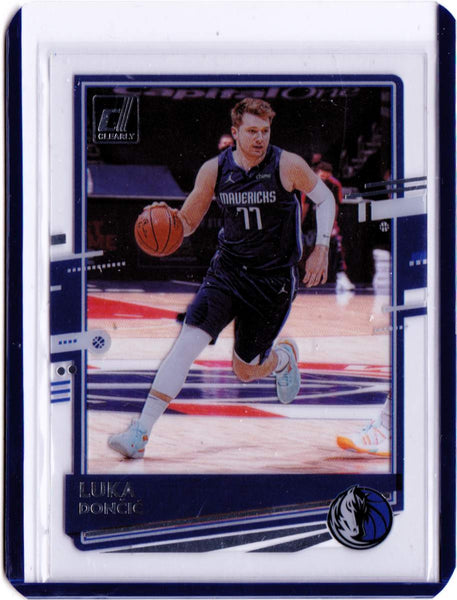 2020-21 Panini Clearly Donruss #40 Luka Doncic