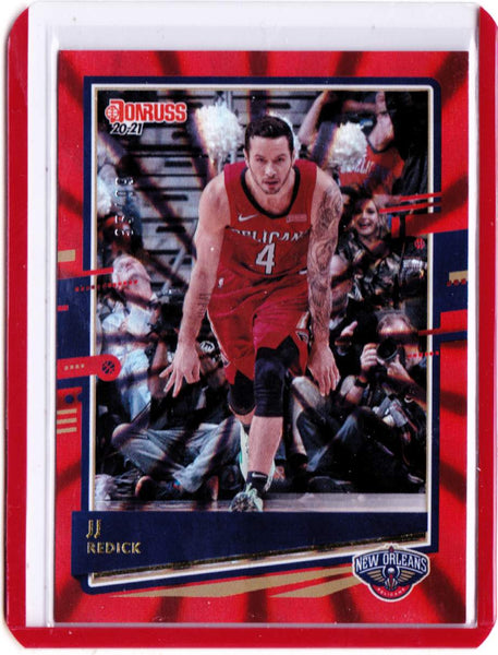 2020-21 Panini Donruss - Red Laser #57 JJ Redick /99