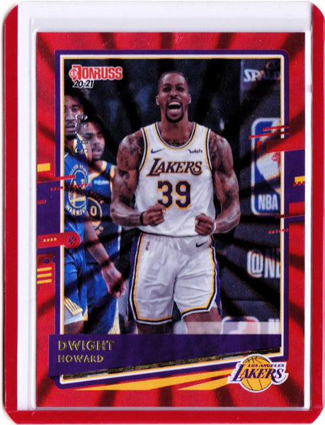 2020-21 Panini Donruss -  Choice Red #62 Dwight Howard /99