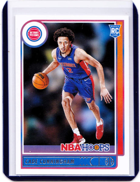 2021-22 Panini NBA Hoops #201 Cade Cunningham RC