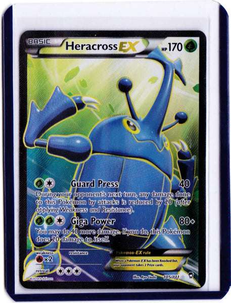 2014 Pokémon XY - Furious Fists - Expansion Set #105 - Heracross EX