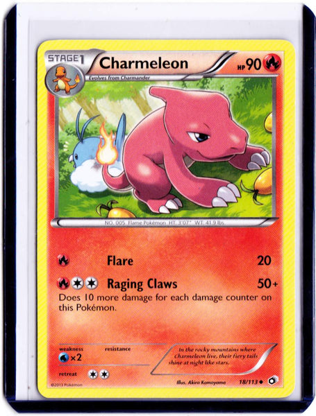 2013 Pokemon Black & White - Legendary Treasures - Booster Pack #18 Charmeleon